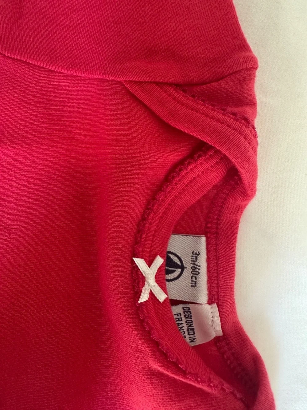 Petit Bateau Dark Pink Bodysuit Bundle 3M / 60cm